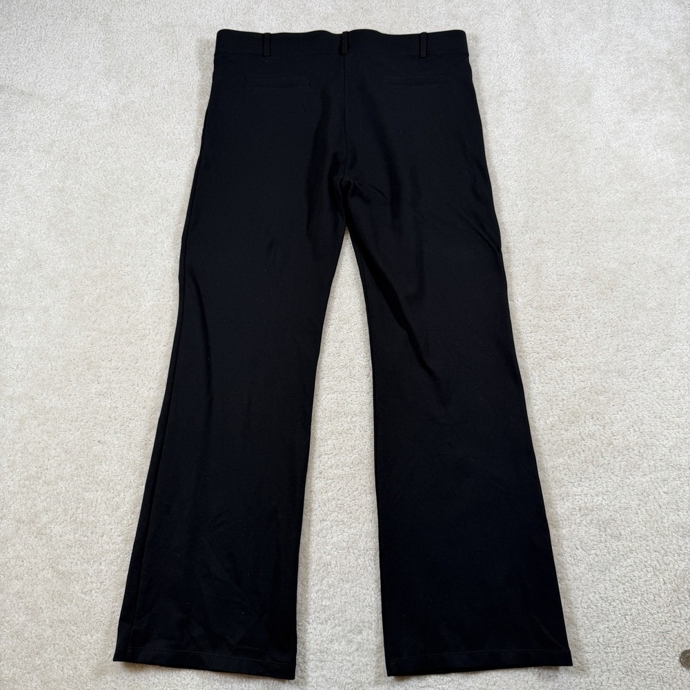 Betabrand Classic Dress Pant Yoga Pant Womens XL Petite Black Bootcut - Picture 2 of 9
